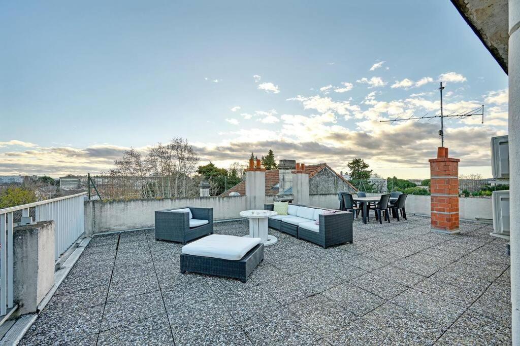 The Rooftop - Ac Clim - Wi-Fi - Parking Gratuit Dans La Rue อาวีญง ภายนอก รูปภาพ